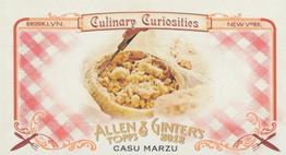 2012 Topps Allen & Ginter - Mini Culinary Curiosities #CC4 Casu Marzu Front