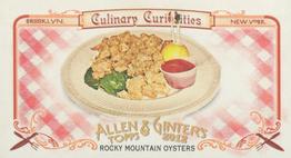 2012 Topps Allen & Ginter - Mini Culinary Curiosities #CC5 Rocky Mountain Oysters Front