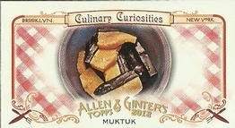 2012 Topps Allen & Ginter - Mini Culinary Curiosities #CC10 Muktuk Front