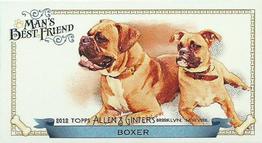 2012 Topps Allen & Ginter - Mini Man's Best Friend #MBF-9 Boxer Front