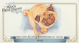 2012 Topps Allen & Ginter - Mini Man's Best Friend #MBF-14 Pug Front