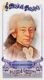 2012 Topps Allen & Ginter - Mini Musical Masters #MM-2 Wolfgang Amadeus Mozart Front