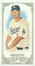 2012 Topps Allen & Ginter - Mini No Card Number #NNO Clayton Kershaw Front
