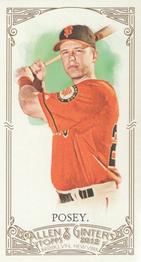2012 Topps Allen & Ginter - Mini No Card Number #NNO Buster Posey Front