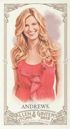 2012 Topps Allen & Ginter - Mini No Card Number #NNO Erin Andrews Front