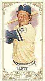 2012 Topps Allen & Ginter - Mini No Card Number #NNO George Brett Front