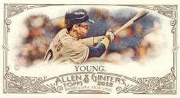 2012 Topps Allen & Ginter - Mini No Card Number #NNO Michael Young Front