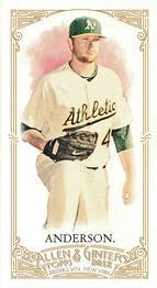 2012 Topps Allen & Ginter - Mini No Card Number #NNO Brett Anderson Front