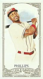 2012 Topps Allen & Ginter - Mini No Card Number #NNO Brandon Phillips Front
