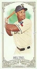 2012 Topps Allen & Ginter - Mini No Card Number #NNO Adrian Beltre Front