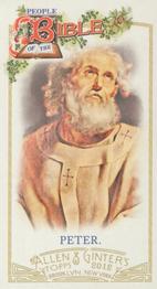 2012 Topps Allen & Ginter - Mini People of the Bible #PB-8 Peter Front