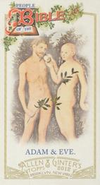 2012 Topps Allen & Ginter - Mini People of the Bible #PB-11 Adam and Eve Front