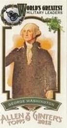 2012 Topps Allen & Ginter - Mini World's Greatest Military Leaders #ML-8 George Washington Front