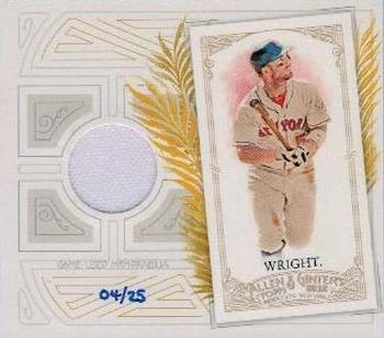 2012 Topps Allen & Ginter - N43 Relics #N43R-DW David Wright Front