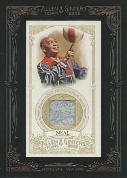 2012 Topps Allen & Ginter - Relics #AGR-CN Curly Neal Front