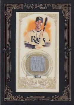 2012 Topps Allen & Ginter - Relics #AGR-CP Carlos Pena Front