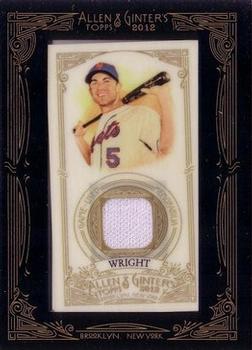 2012 Topps Allen & Ginter - Relics #AGR-DW David Wright Front