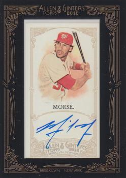 2012 Topps Allen & Ginter - Relics #AGR-MM Mike Morse Front