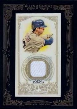 2012 Topps Allen & Ginter - Relics #AGR-MY Michael Young Front