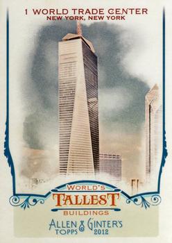 2012 Topps Allen & Ginter - World's Tallest Buildings #WTB5 1 World Trade Center Front