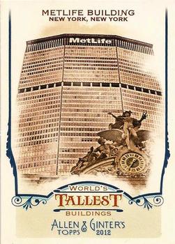 2012 Topps Allen & Ginter - World's Tallest Buildings #WTB10 MetLife Building Front