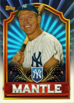 2011 Topps - Value Box Chrome Refractors #MBC1 Mickey Mantle Front