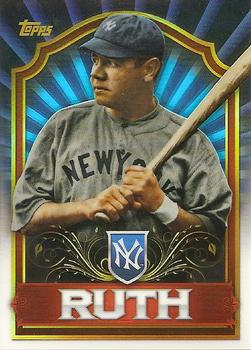 2011 Topps - Value Box Chrome Refractors #MBC3 Babe Ruth Front
