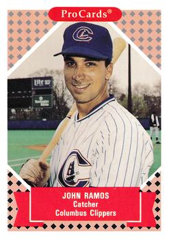 1991-92 ProCards Tomorrow's Heroes #105 John Ramos Front