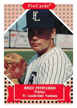 1991-92 ProCards Tomorrow's Heroes #117 Bruce Prybylinski Front