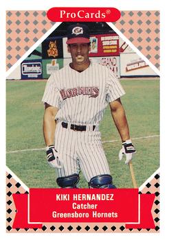 1991-92 ProCards Tomorrow's Heroes #125 Kiki Hernandez Front