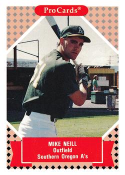 1991-92 ProCards Tomorrow's Heroes #135 Mike Neill Front