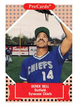 1991-92 ProCards Tomorrow's Heroes #158 Derek Bell Front