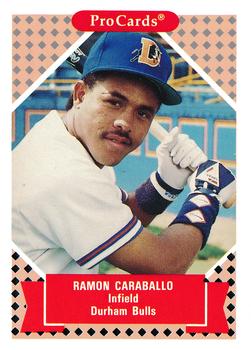 1991-92 ProCards Tomorrow's Heroes #187 Ramon Caraballo Front