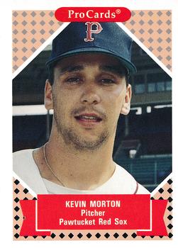 1991-92 ProCards Tomorrow's Heroes #18 Kevin Morton Front