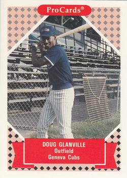 1991-92 ProCards Tomorrow's Heroes #210 Doug Glanville Front