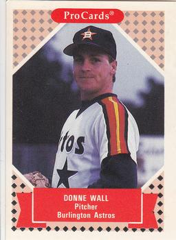 1991-92 ProCards Tomorrow's Heroes #233 Donne Wall Front