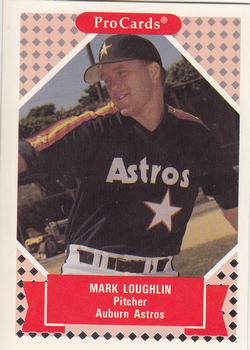 1991-92 ProCards Tomorrow's Heroes #236 Mark Loughlin Front