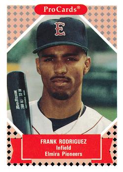 1991-92 ProCards Tomorrow's Heroes #23 Frank Rodriguez Front