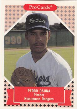 1991-92 ProCards Tomorrow's Heroes #252 Pedro Osuna Front