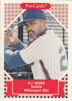 1991-92 ProCards Tomorrow's Heroes #282 D.J. Dozier Front