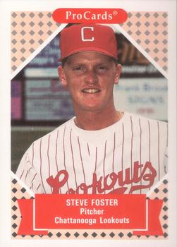1991-92 ProCards Tomorrow's Heroes #216 Steve Foster Front