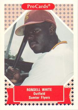1991-92 ProCards Tomorrow's Heroes #266 Rondell White Front