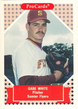 1991-92 ProCards Tomorrow's Heroes #268 Gabe White Front