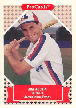 1991-92 ProCards Tomorrow's Heroes #274 Jim Austin Front