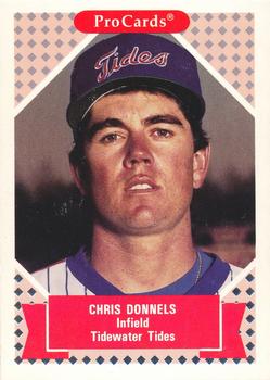 1991-92 ProCards Tomorrow's Heroes #275 Chris Donnels Front