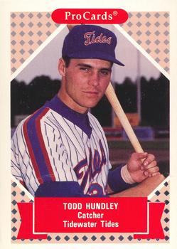 1991-92 ProCards Tomorrow's Heroes #277 Todd Hundley Front