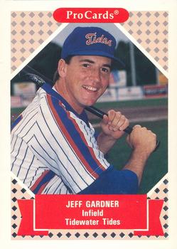 1991-92 ProCards Tomorrow's Heroes #279 Jeff Gardner Front