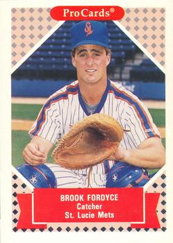 1991-92 ProCards Tomorrow's Heroes #285 Brook Fordyce Front