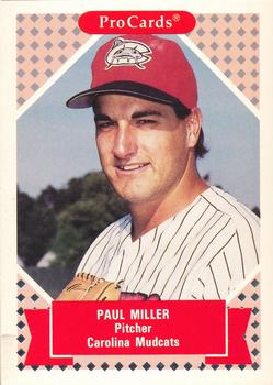 1991-92 ProCards Tomorrow's Heroes #307 Paul Miller Front