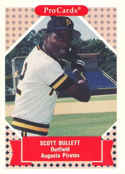 1991-92 ProCards Tomorrow's Heroes #312 Scott Bullett Front